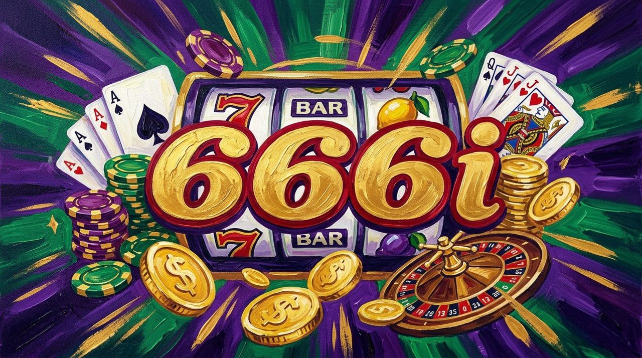 Tampilan antarmuka Mega Ace di 666I dengan gulungan berwarna cerah